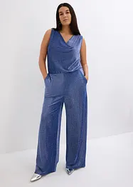 Jumpsuit med glitrende detaljer, bonprix