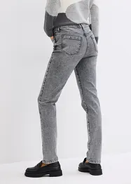 Jeans med stretch og strasstener, bonprix