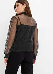 Transparent bluse, bonprix