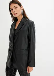 Blazer i imitert skinn, bonprix