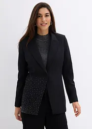 Blazer med strasstener, bonprix