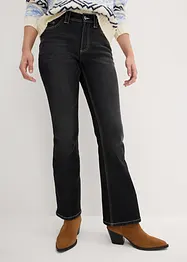 Bootcut-termojeans Mid Waist,  supermyk, bonprix