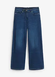 Wide Leg-jeans Mid Waist, stretch, bonprix