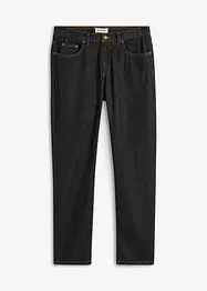 Classic Fit-jeans med linning som er elastisk i sidene, Straight, bonprix