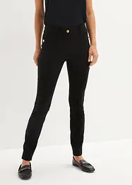 Pull on-bukse med stretch og pynteknapper, bonprix