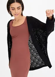 Grovstrikket cardigan, bonprix