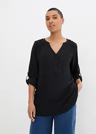Blusetunika i myk viskose, bonprix