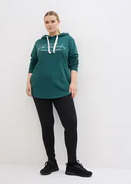 Joggedress med lang sweatshirt og leggings (2-delt), bonprix