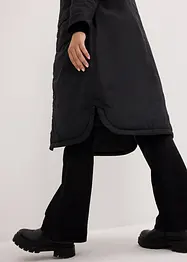 Vid parkas i A-fasong med snøring, bonprix