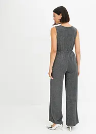 Jersey-jumpsuit med glitter, bonprix