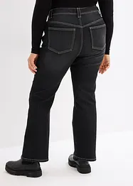 Bootcut-termojeans Mid Waist,  supermyk, bonprix