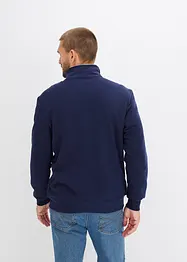 Termo-sweatshirt med troyer-krage, varmt fôret, bonprix