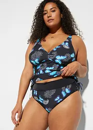 Tankini topp med knytebånd, bonprix