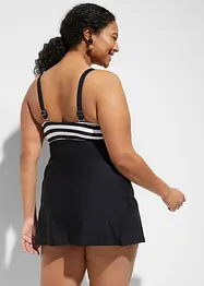 Lang tankini med highwaist-bikinibukse (2-delt sett), bonprix