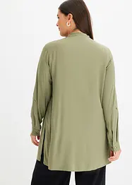 Lang viskosebluse, bonprix