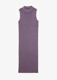 Strikket kjole med lurex, bonprix