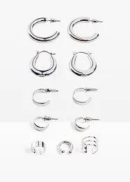 Ørering- og earcuff-sett (11-delt sett), bonprix