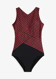 Shape-badedrakt i omslagslook, middels formende, bonprix