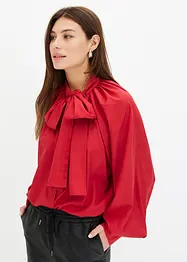 Bluse med sløyfe, bonprix
