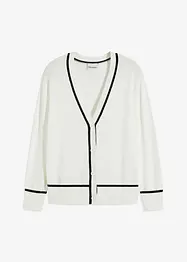 Cardigan med V-hals, bonprix