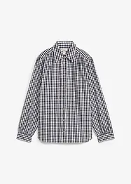 Oversized bluse med puffermer, bonprix