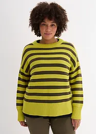 Boxy genser med hullmønster, bonprix