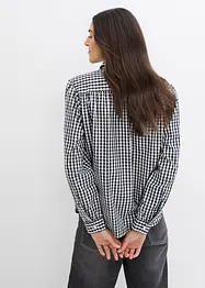 Oversized bluse med puffermer, bonprix