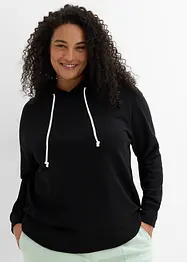 Hoodie med hette, bonprix