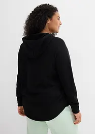 Hoodie med hette, bonprix