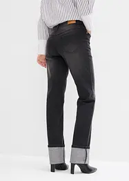 Straight Jeans, Mid Waist, komfortlinning, bonprix