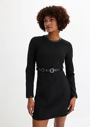 Bodycon-kjole med naglebelte, bonprix