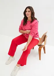 Oversized sweatshirt i økologisk bomull, bonprix