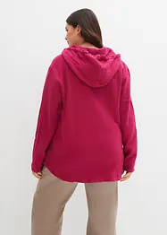 Musselinbluse i ren bomull, bonprix