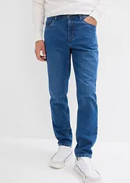 Classic Fit stretchjeans med delelastisk linning, Straight, bonprix