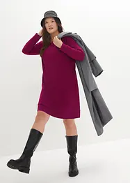 Sweatshirtkjole i myk frottè, bonprix
