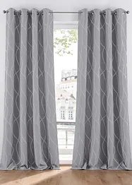 Jacquard-gardin (1 stk.), bonprix