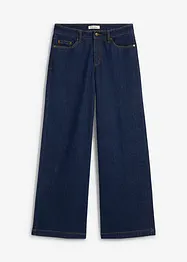 Wide Leg-jeans, Mid Waist, Full Length, bonprix