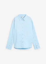 Oversized bluse i ren økologisk bomull, bonprix