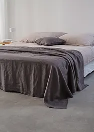 Forseggjort overkast i lin, bonprix