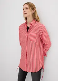 Lang bluse i ren bomull, bonprix