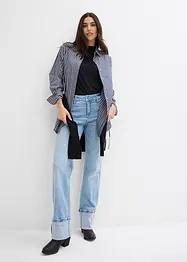 Straight Jeans, Mid Waist, komfortlinning, bonprix