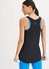 Treningstopp i racerback-modell, hurtigtørkende, bonprix