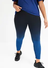 Sømløse leggings med fargegradering, hurtigtørkende, bonprix