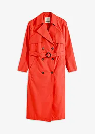 Kåpe i trenchcoat-look med avtagbare ermer og nederdel, bonprix