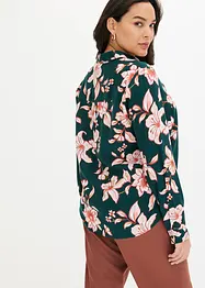 Bluse med print, bonprix