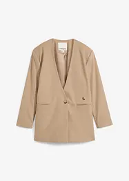 Oversized blazer i viskosemiks, bonprix