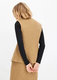 Blazervest i bouclé, bonprix