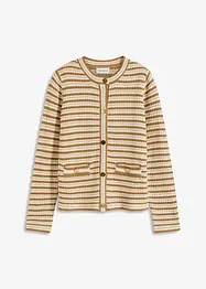 Cardigan med elegante knapper, bonprix