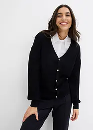 Cardigan i myk viskosemiks, bonprix