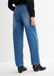 Baggy jeans, Mid Waist i lett og mykt materiale, bonprix